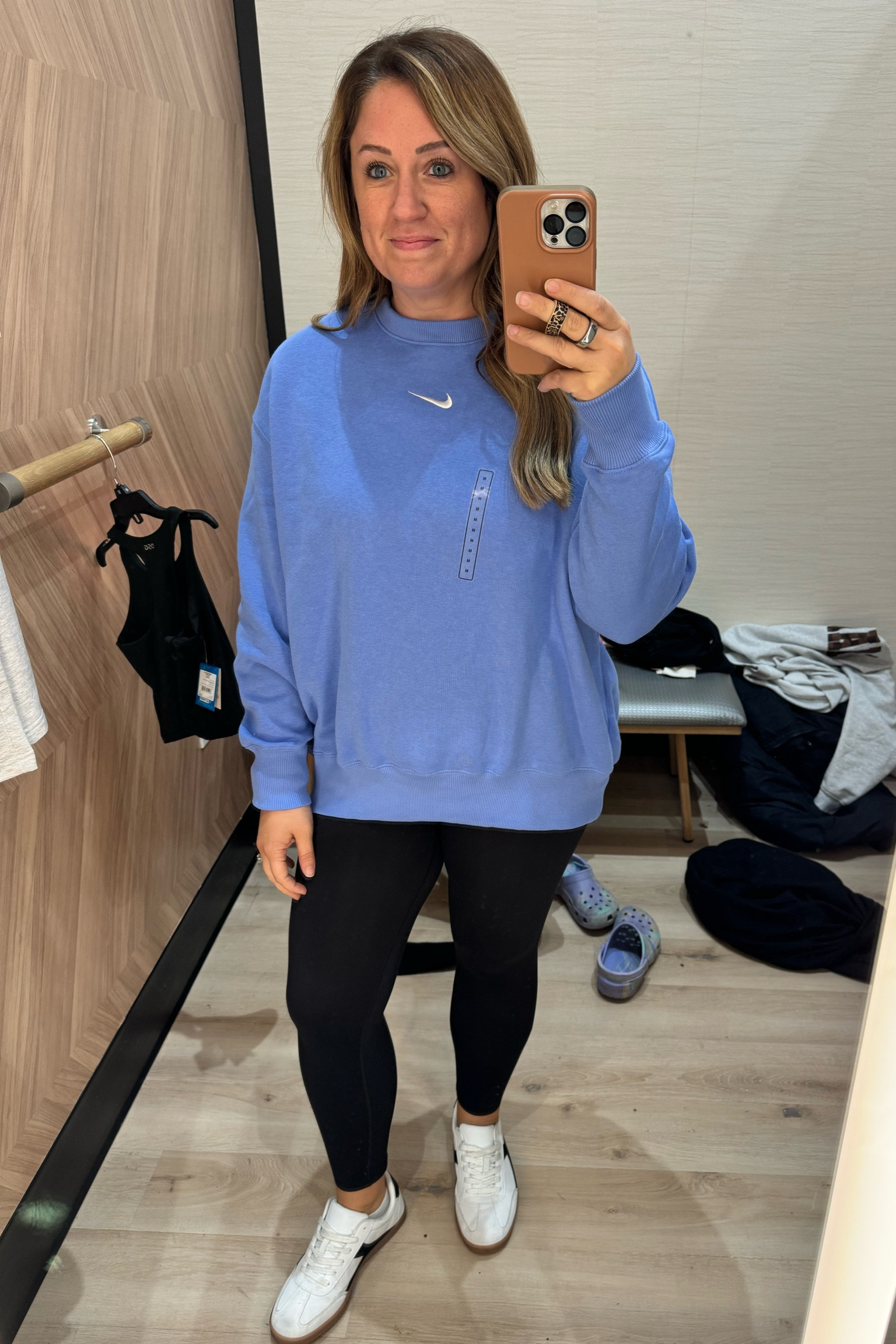 This color is gorgeous! Added to my Christmas list 🛍️ - I did size down to a medium 

Christmas shopping, shopping, Christmas gift, gift, shopping list, athletic wear, thanksgiving outfit 

#LTKFindsUnder100 #LTKMidsize #LTKActive