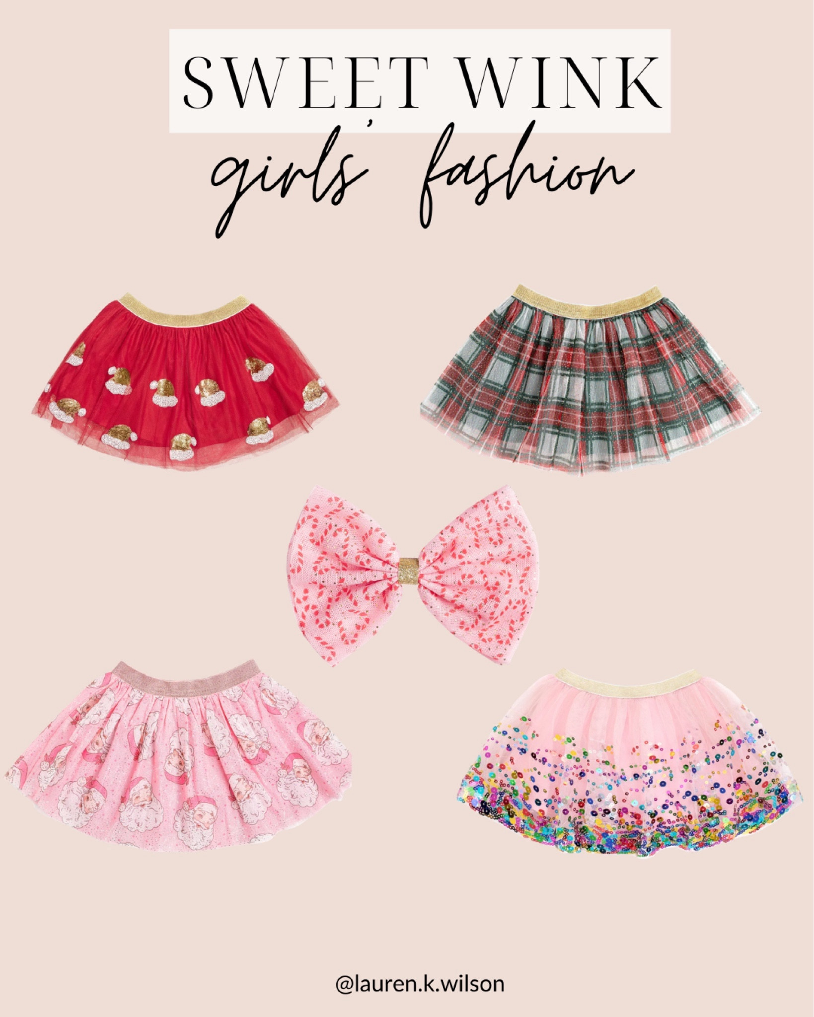Sweet wink, holiday, Christmas, tutu, tulle, bow, little girls 

#LTKHoliday #LTKSeasonal #LTKkids