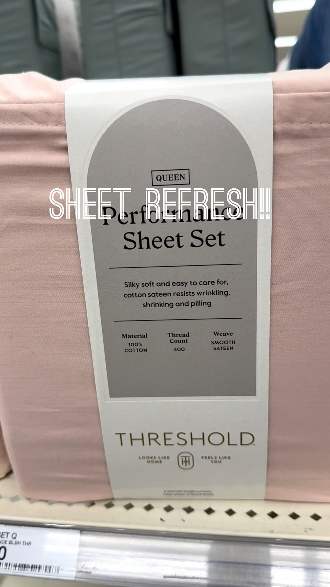 Luxury Hotel Vibes at Home 🏨
The "holy grail" sheets we love so much, we put them on every single bed in our house! They look and feel like $300 luxury sets but are much more affordable. They’re the perfect mix of crisp, , velvety, soft, and breathable.
10/10 recommend if you’re refreshing your space or a guest room! ✨ P.S. check out those Valentines Day sets too! 

#LTKFindsUnder100 @Target 

#LTKSeasonal #LTKHome