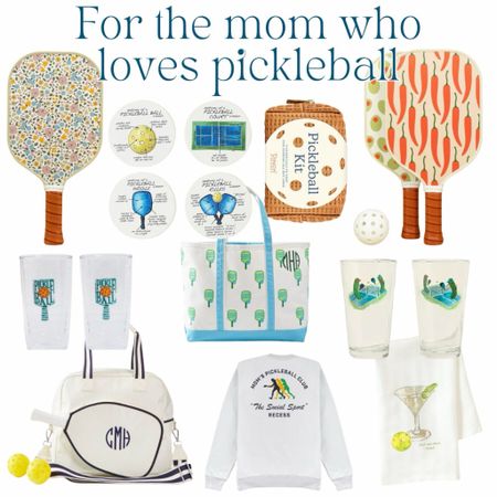 For the pickleball fans or pickleball loving moms 🏓