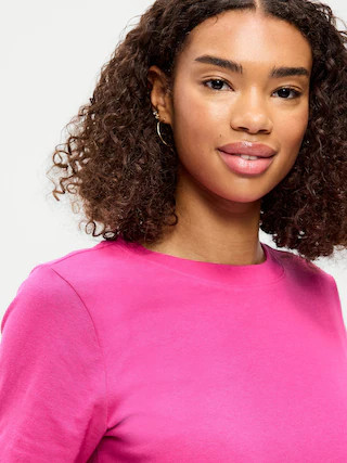 Vintage Crew-Neck Mini T-Shirt Dress | Old Navy (US)