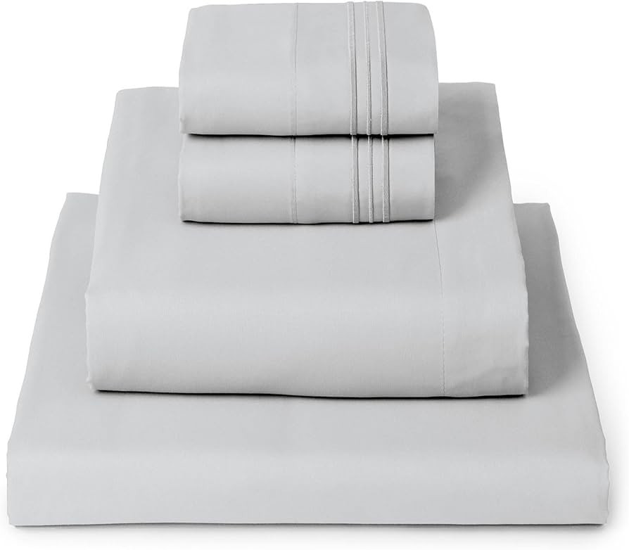 Mellanni Queen Sheets Set - 4 PC Iconic Collection Bedding - Hotel Luxury, Extra Soft, Cooling Be... | Amazon (US)