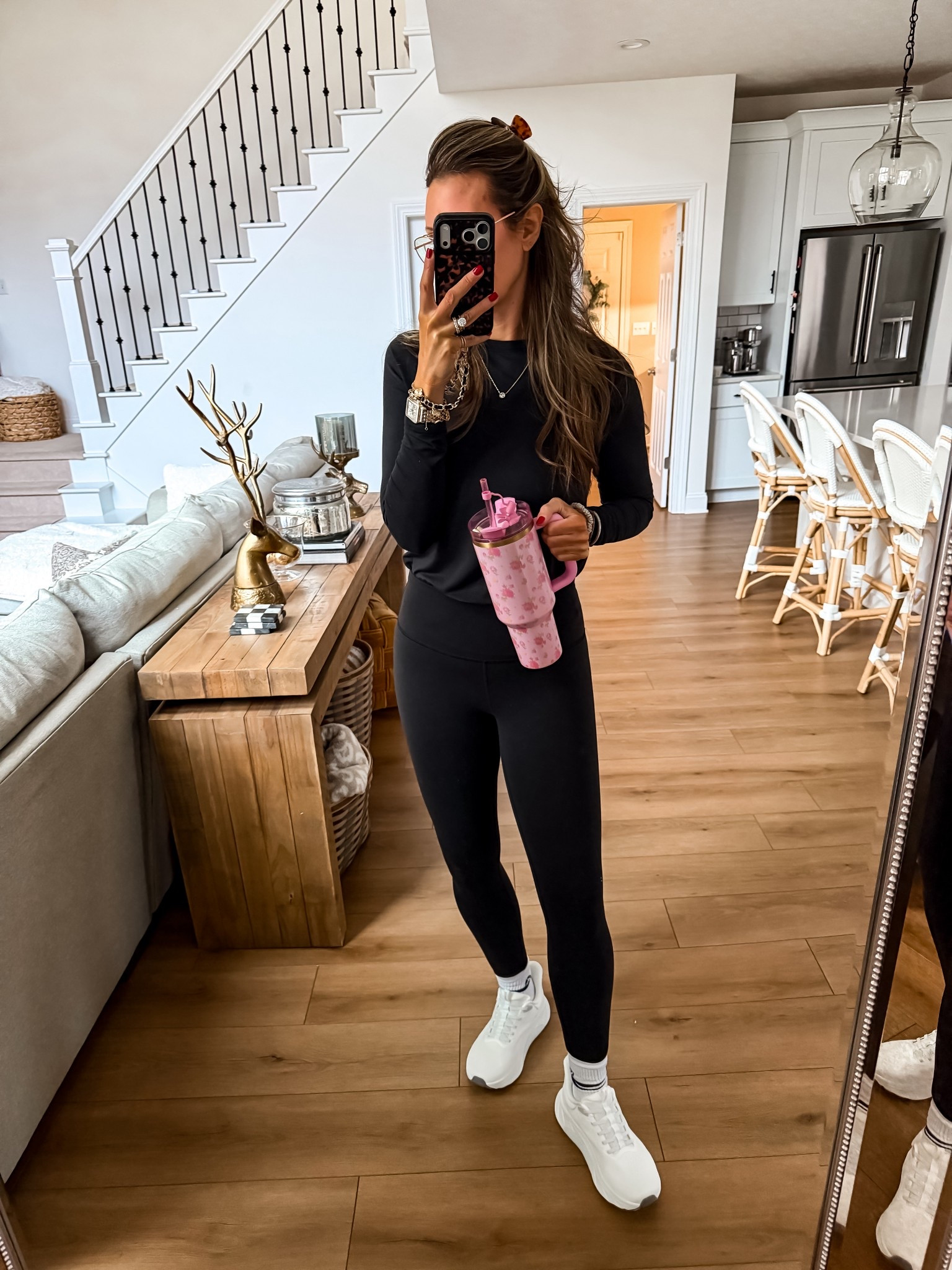 Workout closet staples
Lululemon leggings + long sleeve top 

#LTKselfcare #LTKfitnessgoals #LTKmorningroutine