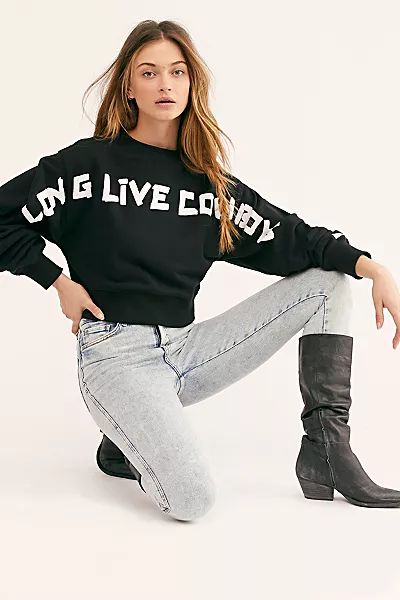 Long Live Cowboys Sweatshirt | Free People (Global - UK&FR Excluded)