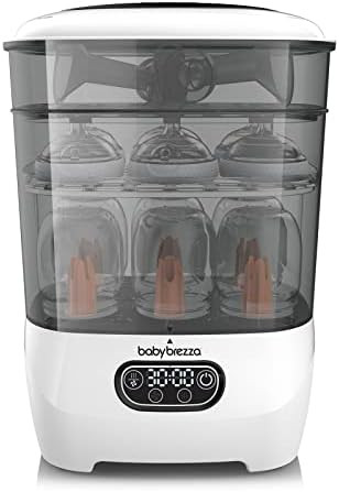 Baby Brezza Baby Bottle Sterilizer and Dryer Advanced – Electric Steam Sterilization Machine ... | Amazon (US)