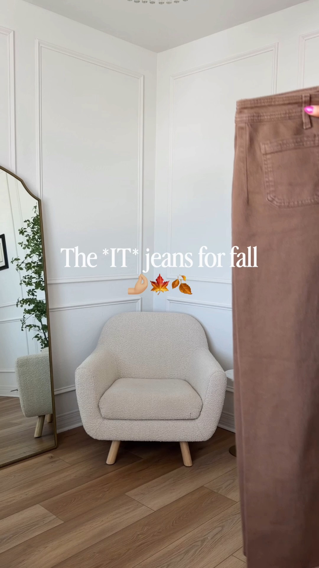 These will be a closet staple this fall! They look designer but are under $40! I’m wearing a 4.

#LTKootd #LTKgrwm