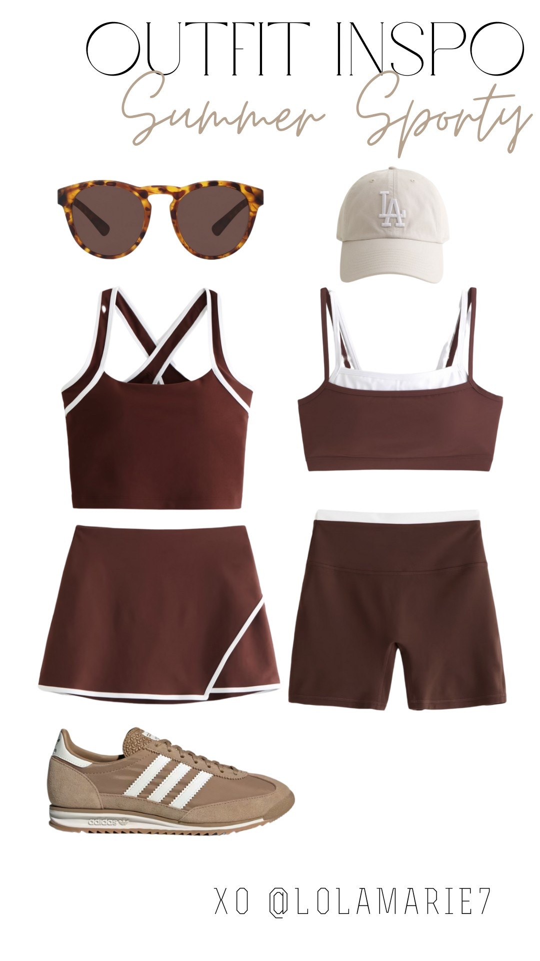 Summer sporty style with Abercrombie YPB! This brown color is 🙌🏼 

#abercrombie #adidas #amazon

#LTKSummerEdit #LTKStyleTip #LTKActive