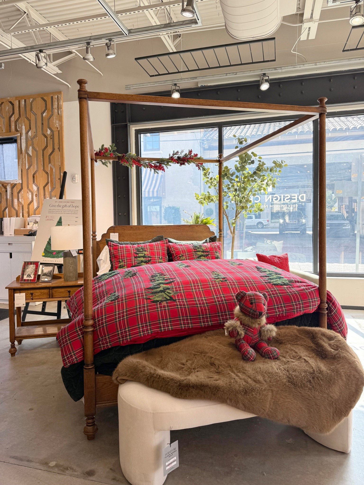 Cozy Christmas bedroom inspo from Pottery Barn! ❤️🎄✨ Featuring the new Elliot Tree Embroidered Plaid Bedding paired with the Summerville Canopy Bed and Nightstand — the perfect mix of classic and traditional holiday charm. A warm, merry space to unwind all season long! ☺️ #ChristmasDecor #HolidayHome #PotteryBarn

#LTKHome #LTKSaleAlert #LTKHoliday