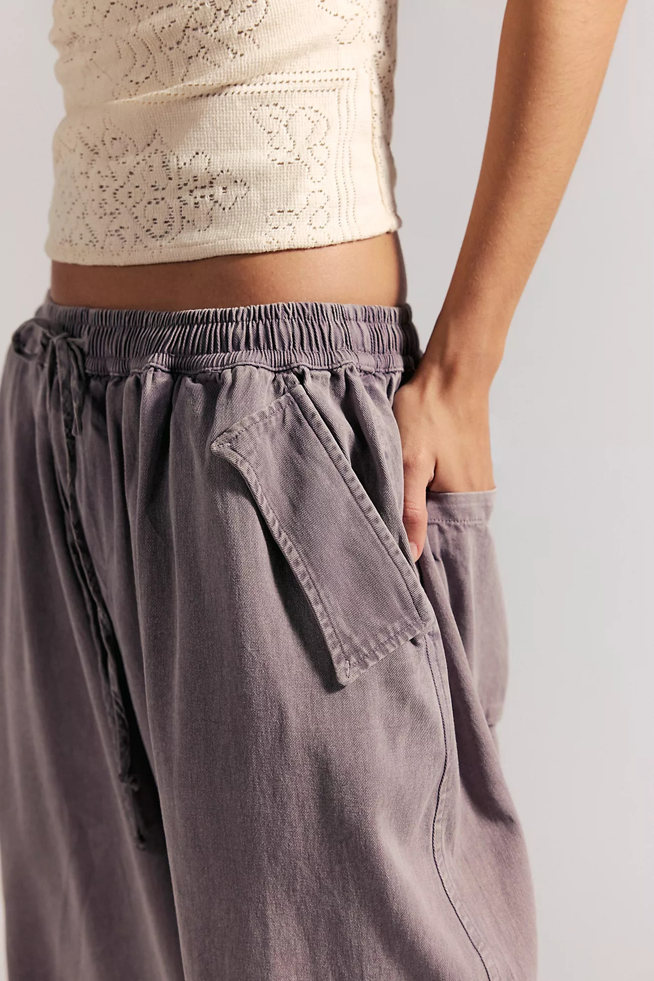 Bobbi Pull-On Cargo Trousers | Free People (Global - UK&FR Excluded)