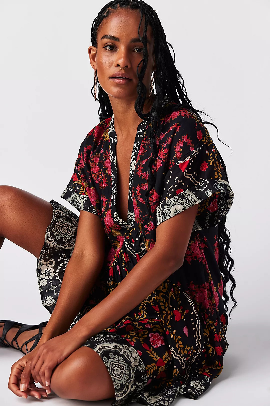 Printed Agnes Dress - Fall Dress - Free People  | Free People (Global - UK&FR Excluded)