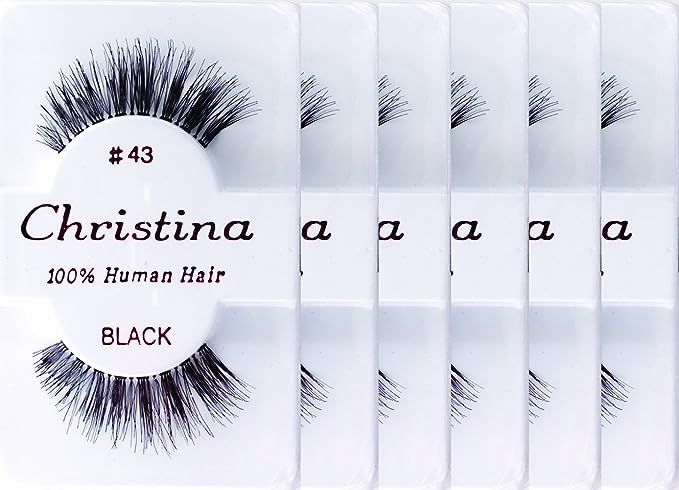 Christina 6packs Eyelashes - #43 | Amazon (US)