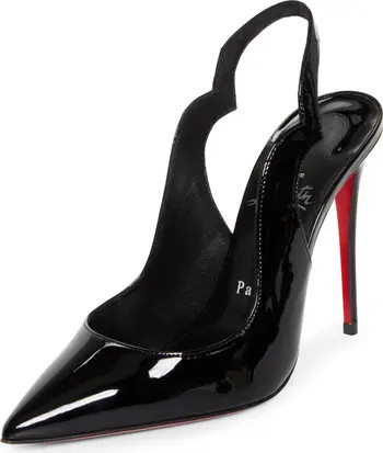 Christian Louboutin Hot Chick Pointed Toe Slingback Pump (Women) | Nordstrom | Nordstrom