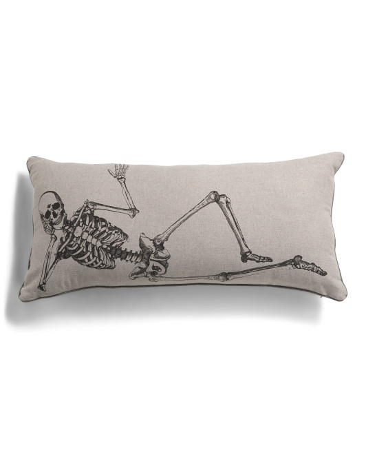 17x35 Skeleton Body Pillow | TJ Maxx