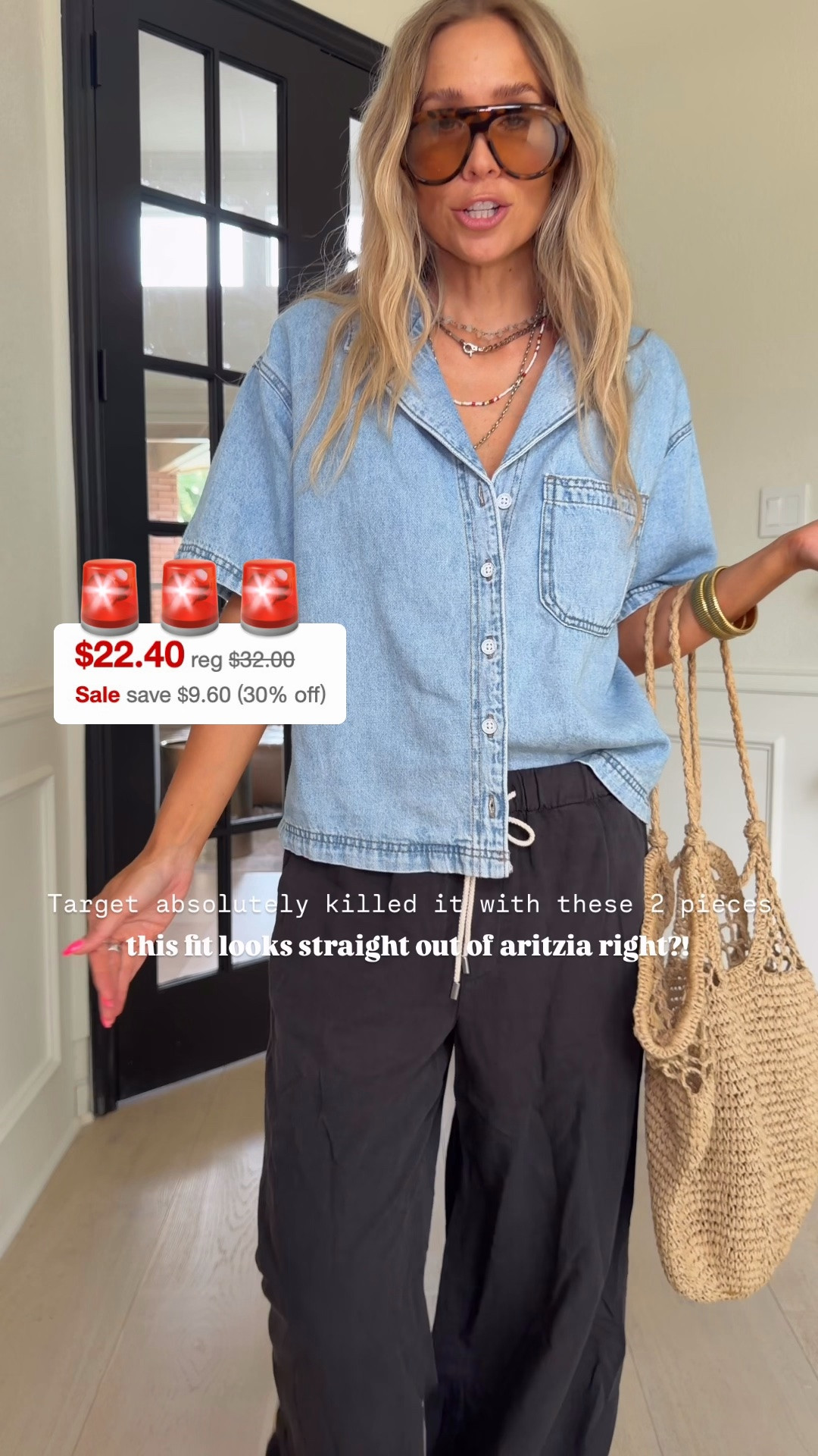 ✨SCROLL TO SHOP✨
If you know me, I’m a sucker for a good denim top!  I think they are timeless & so chic. This one is from Target & 10/10 recommend. 

Wearing size s / my tts 
5’5” | 120 ish lbs

#LTKdayinmylife #LTKgrwm #LTKootd