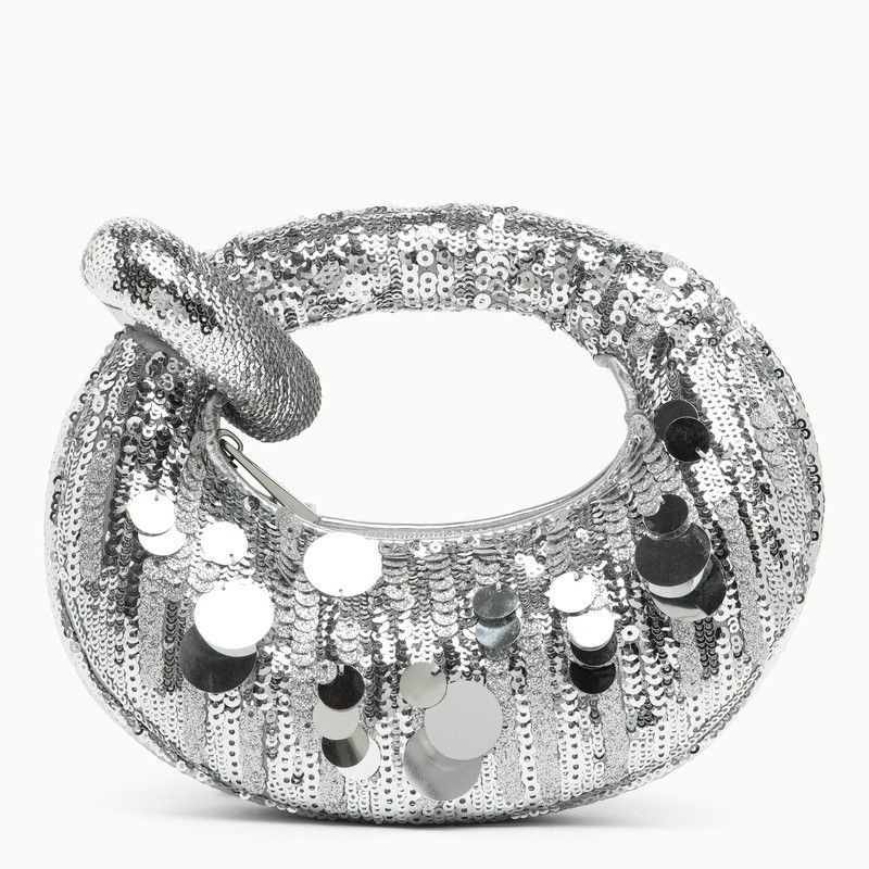 Jw Pei Abacus Silver Mini Handbag With Sequins | Baltini
