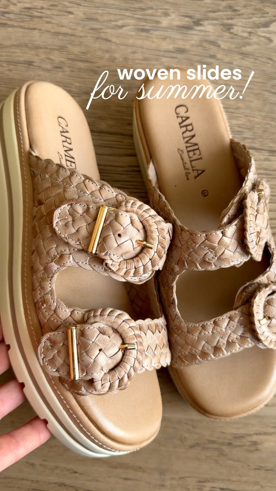 Cute plus comfy neutral sandals!!! Love these. They’re in EU sizes. I am an 8.5 US and got the 39– fits perfect! 

#LTKdayinmylife #LTKmomlife #LTKTravel