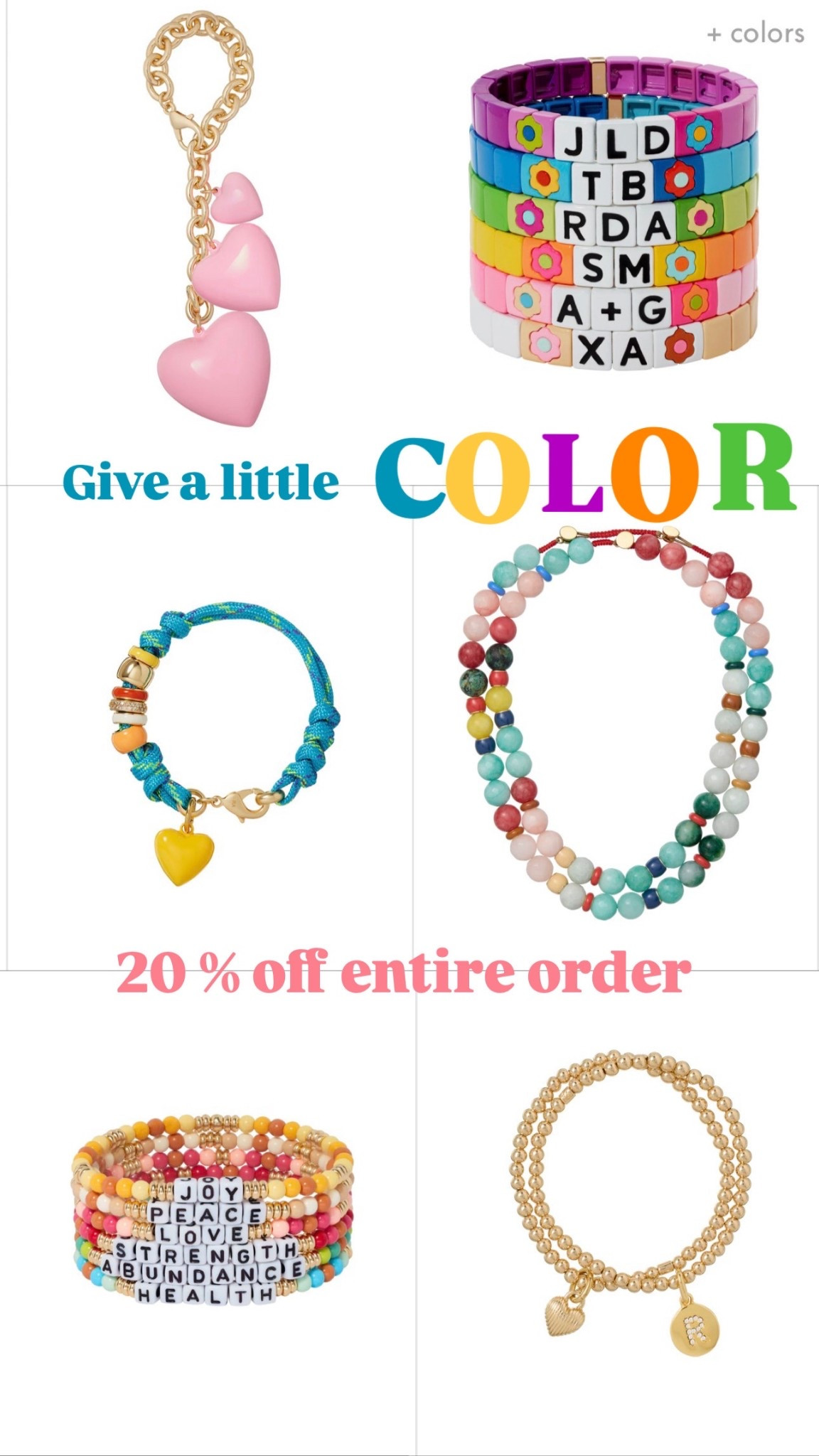 One of my favorite jewelry brands is 20% off!  Add a little color under the tree this year 🎄🩷🛍️

#LTKCyberWeek #LTKSaleAlert #LTKGiftGuide