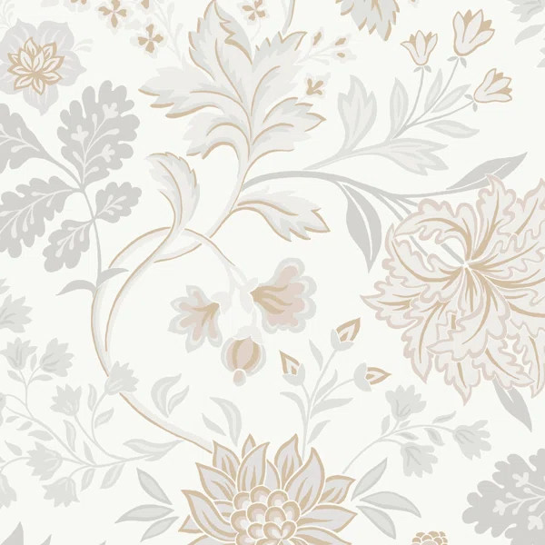 Alicia Floral Wallpaper | Wayfair North America