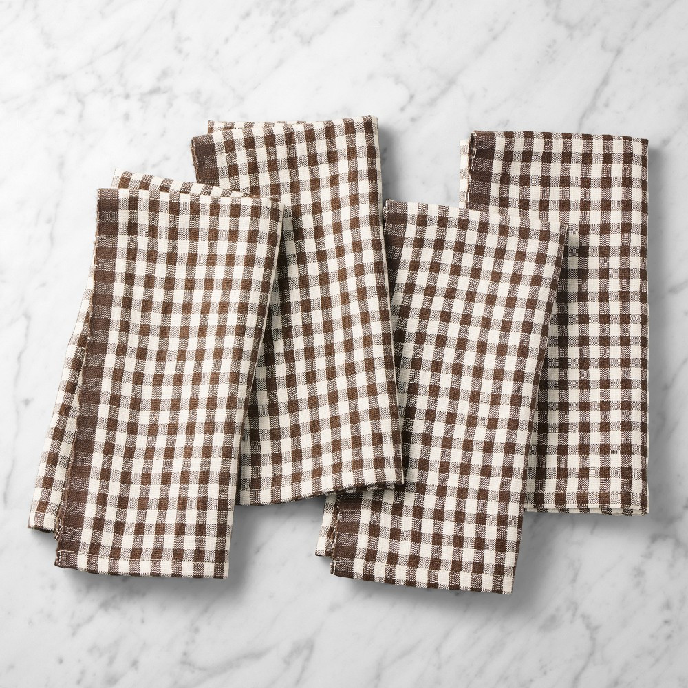 Picnic Check Napkins, Set of 4 | Williams-Sonoma