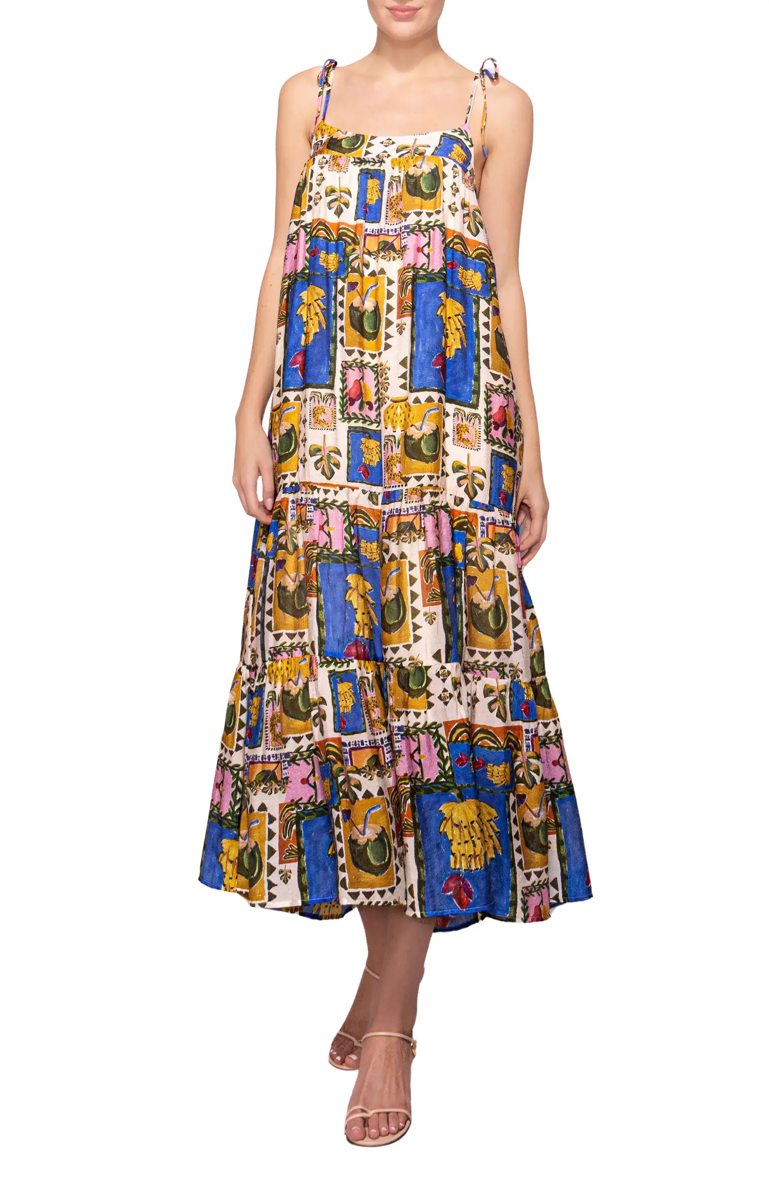 Trapeze Maxi Sundress | Nordstrom