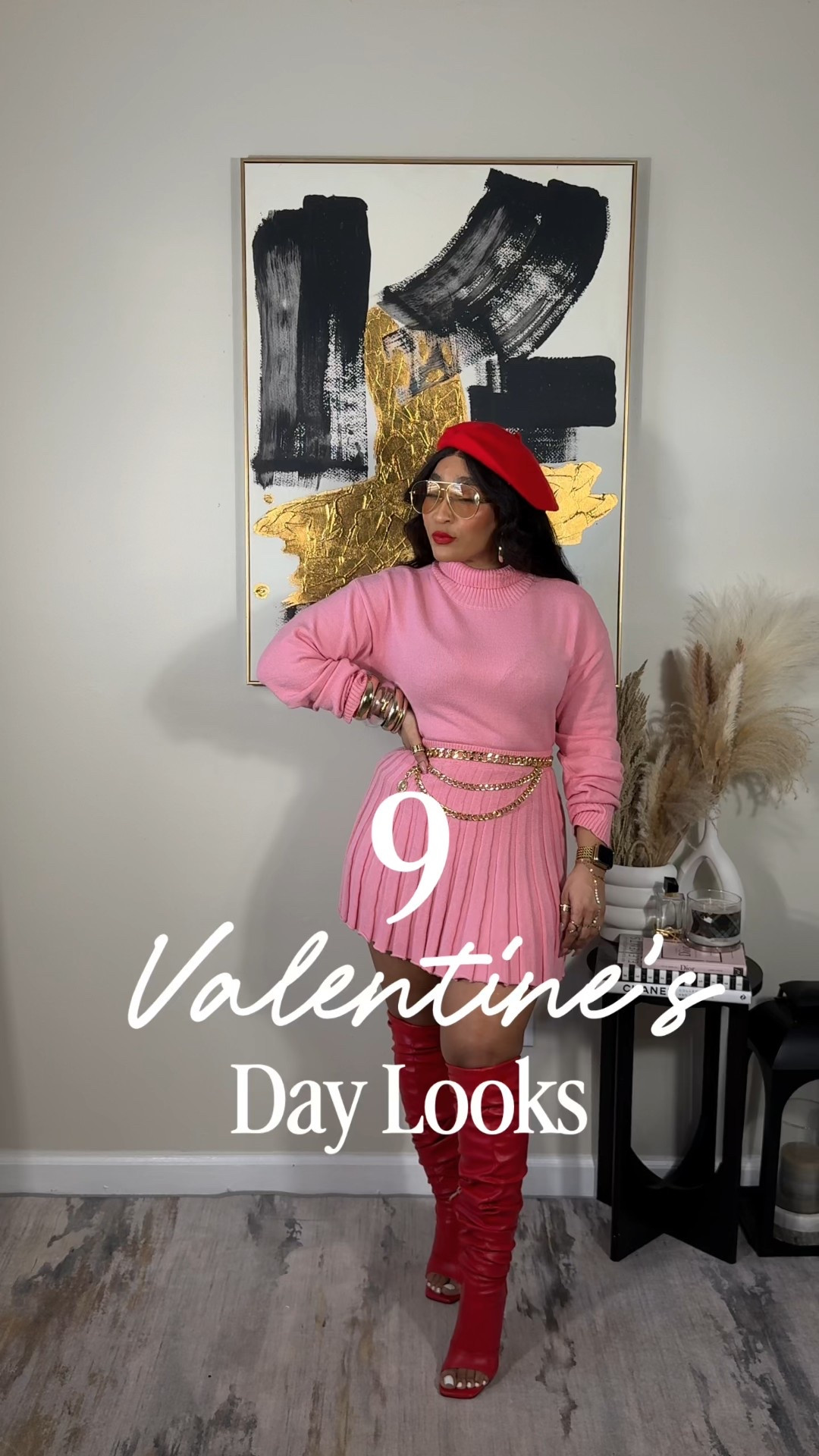 9 Valentine’s Day looks because my mood has range. From chill to edgy, semi-casual or bombshell! Pick your personality!
Jackets: Small
Pink set: Small
Everything else: Medium 
#valentinesdayoutfits 

#LTKFindsUnder50 #LTKootd #LTKFindsUnder100
