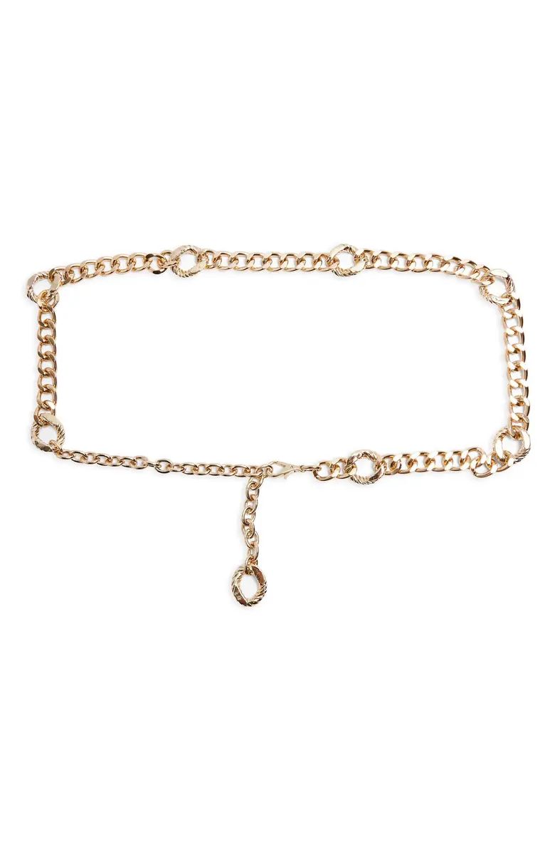 Figaro Textured Chain Link Belt | Nordstrom