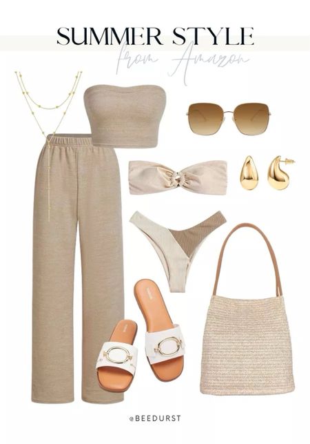 Amazon swimsuits, summer outfit, vacation outfit, swimwear looks for vacation, resort wear, sunglasses, spring outfit, linen pants with sandals, straw bags, affordable amazon vacation look, Miami outfit, spring beach vacation look, lake look

#LTKswim #LTKfindsunder50 #LTKstyletip