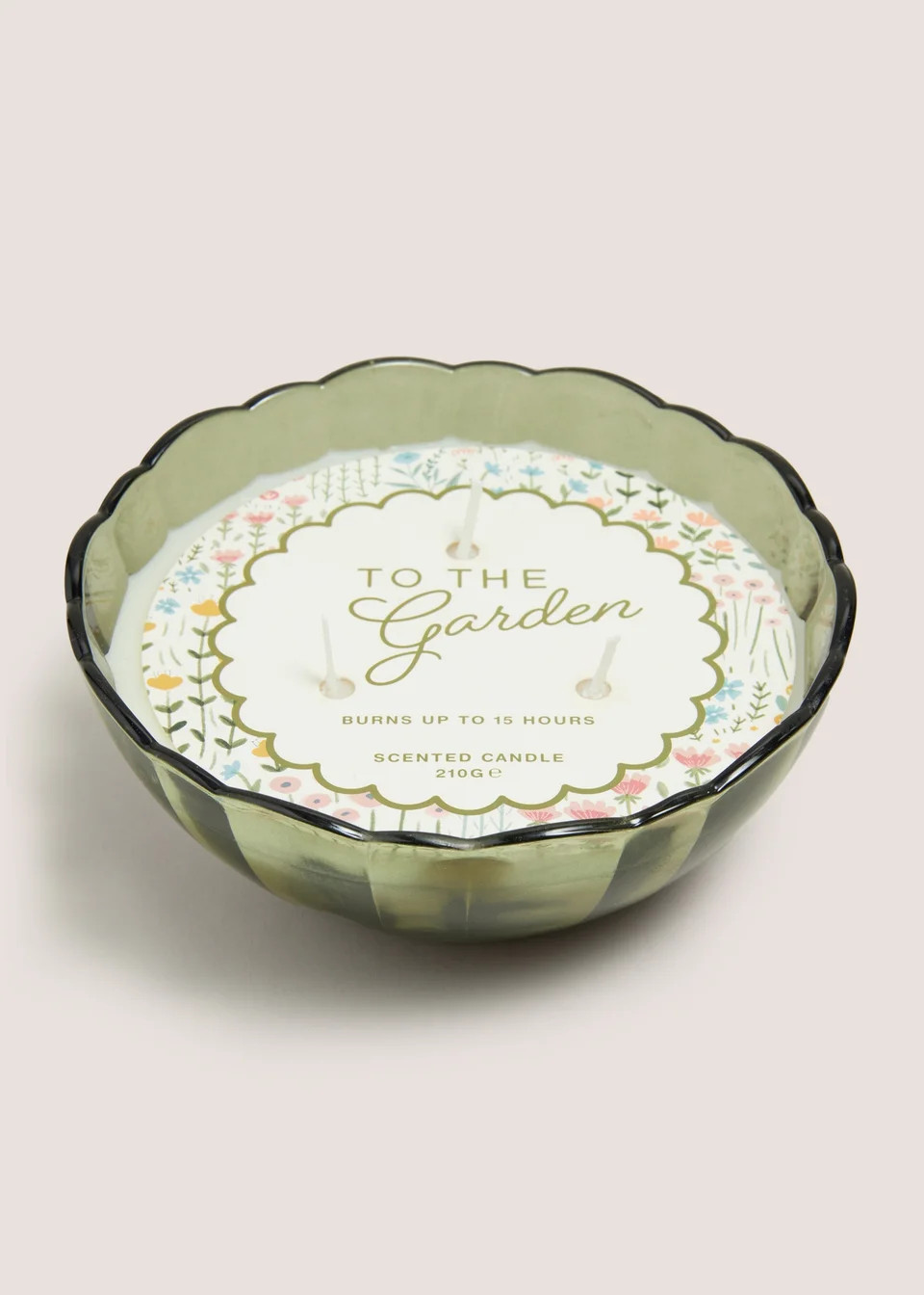 Meadow Scallop Edge Candle | Matalan (UK)