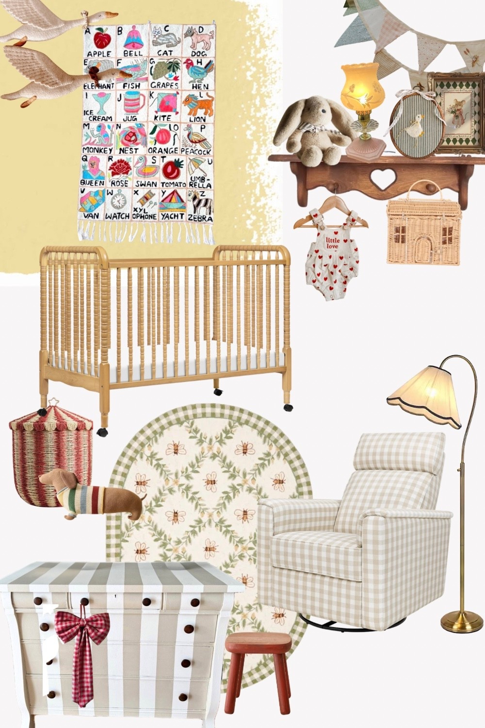 Nursery inspo 🌼🫶🏼
.
#nursery #babyroom #yellownursery #girlnursery #babyroom #cottagecore #vintagestyle #whimsical

#LTKHome #LTKBaby #LTKBump