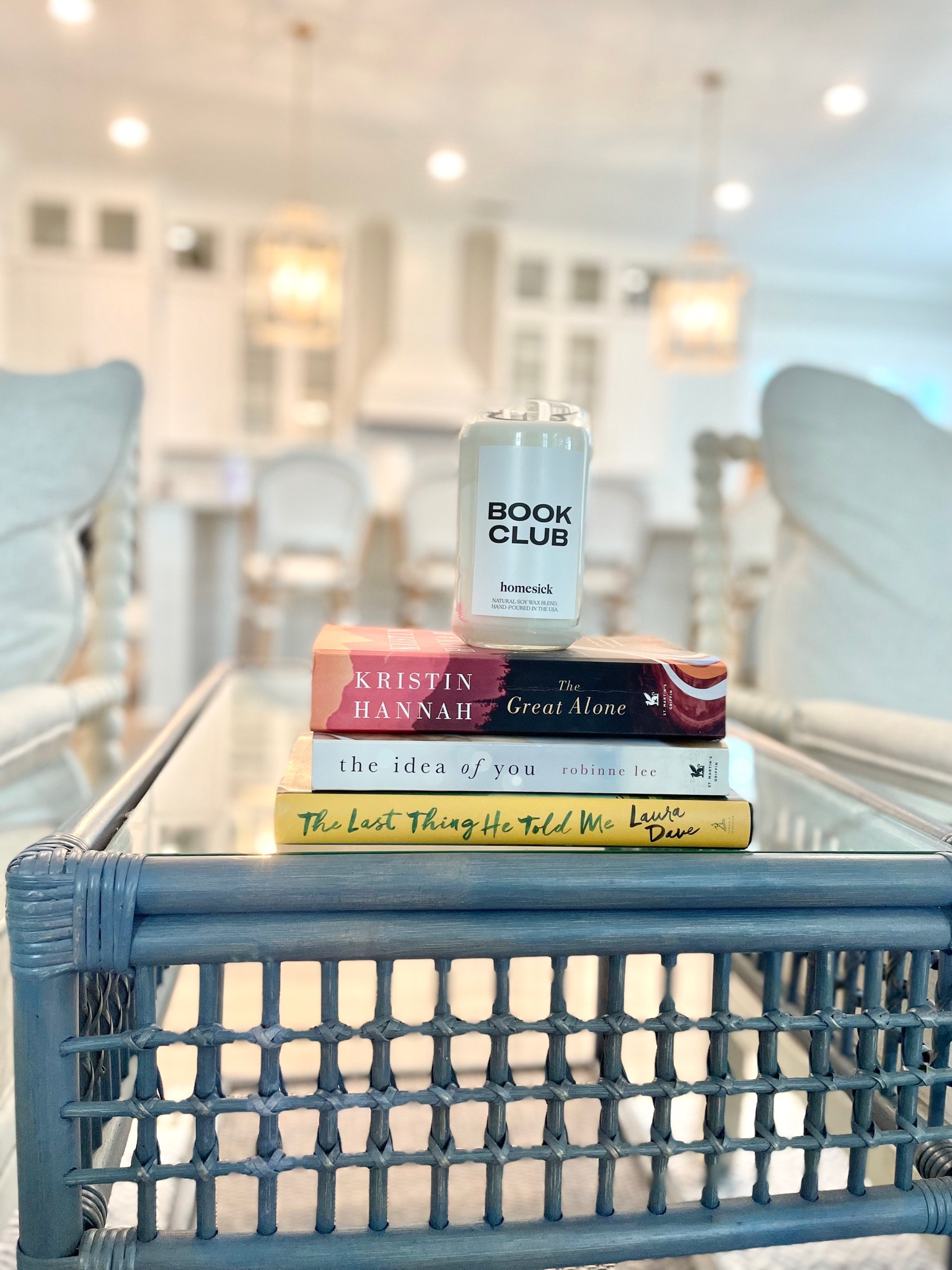 Some great reads Book choices Book Club book club  candle Book Club reads Spindle chair coastal living room rattan side table blue and white Side table sale 

#LTKhome #LTKstyletip #LTKsalealert