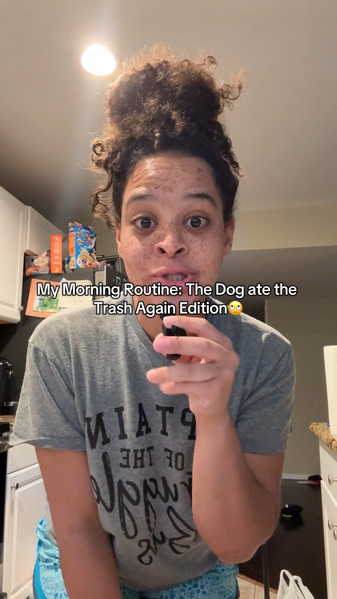 Another morning routine, but this time I woke up to Reeses eating the trash I needed to take out🙄😂 He’s literally so bad and then gives the puppy dog face😂😂 anywho, everything is on my LTK!  #simplymadisynn #momlife #dayinthelife #morningroutine 

#LTKKids #LTKFindsUnder50 #LTKHome