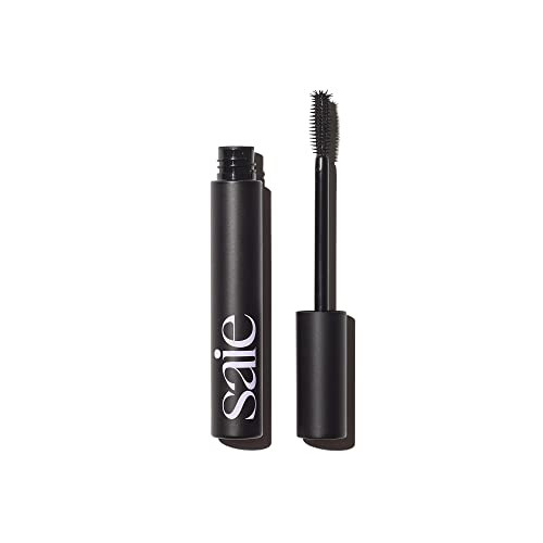 Saie Mascara 101 - Buildable + Lash Lengthening Mascara for Volumized Lashes - Strengthening, Clean Mascara - Formulated with Nourishing Ingredients - Black (0.31 oz) | Amazon (US)