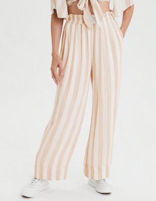 AE High-Waisted Paperbag Pants | American Eagle Outfitters (US & CA)
