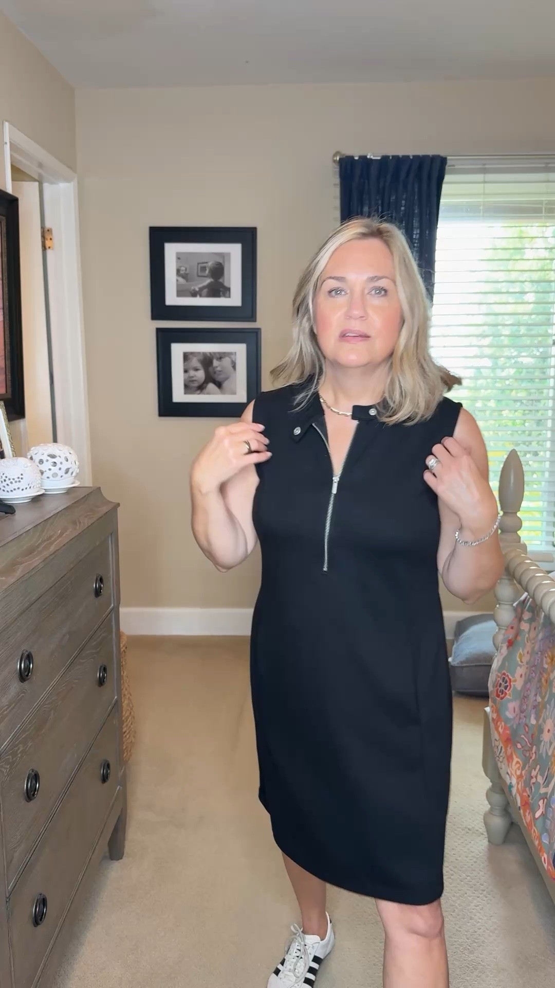 This dress is made out of the scuba knit material that we all love!

#LTKdayinmylife #LTKgrwm #LTKOver40