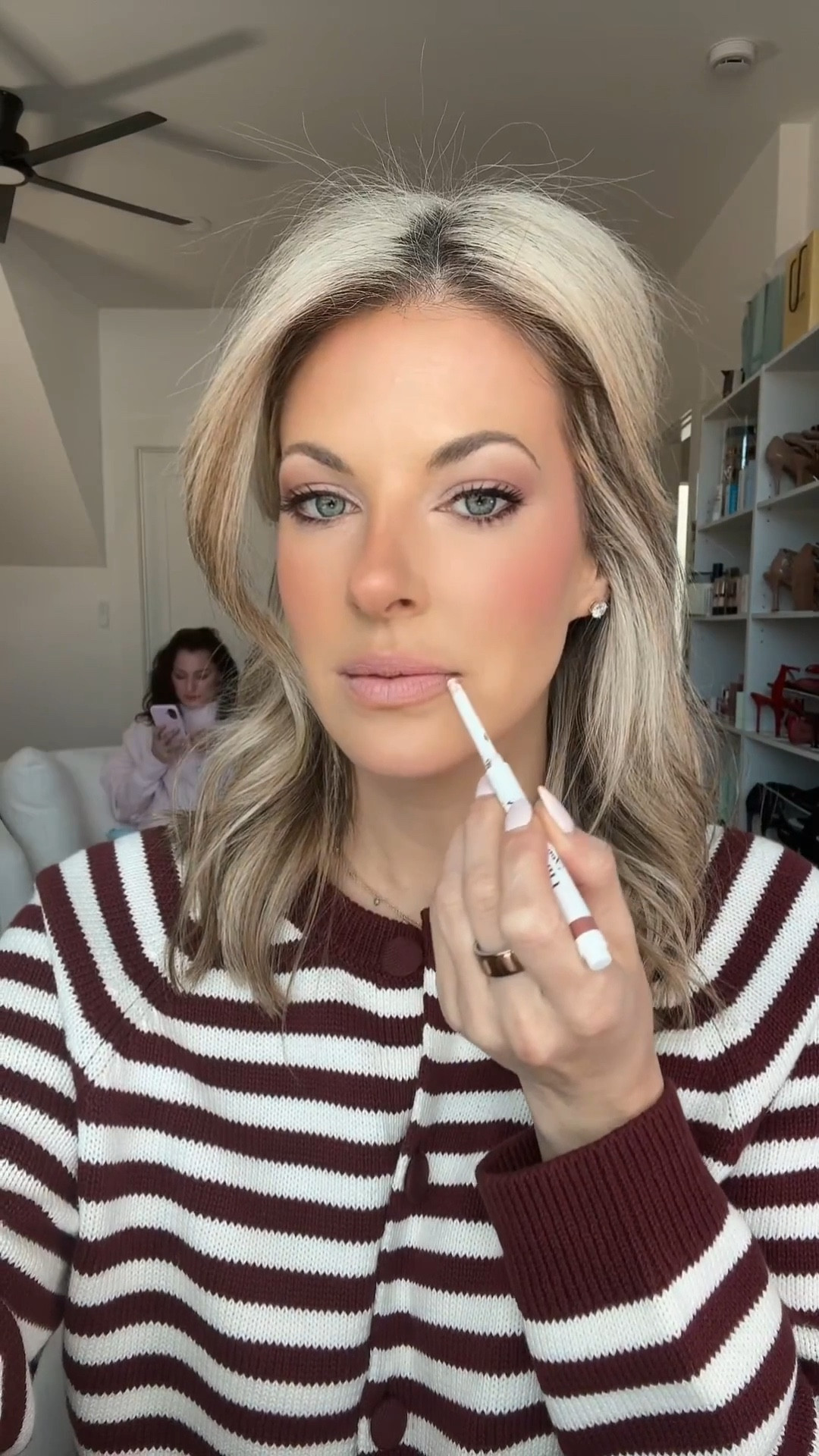 Full, juicy lips without the appointment? Yes ma’am. 💋 Here’s how I “cheat” a lip filler look in under 5 minutes — and every single product is linked in my LTK.

The secret is strategic layering:
✨ Slightly overline ONLY at the cupid’s bow + center of the bottom lip (never the corners — that’s how it stays natural).
✨ Blend inward with a creamy neutral liner to create soft dimension.
✨ Tap a lighter nude or pink gloss just in the center for that plump, light-catching effect.
✨ Finish with a touch of concealer around the edges to sharpen and lift.

It’s giving volume, symmetry, and fullness — without ever looking overdone. This is my go-to for date night, events, or when I want that polished, confident look.

Shop every liner + gloss combo I use in my LTK and save this for your next glam moment. 💄✨ #LipCombo #Over30Beauty #FullerLips #MakeupTips #BeautyOver30



#LTKU #LTKOver40 #LTKBeauty