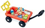 Fisher-Price Laugh & Learn Pull & Play Learning Wagon, pull-toy wagon with music, lights, and learni | Amazon (US)