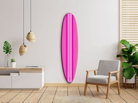 Pink surfboard decor for girls bedroom or bathroom 

#LTKStyleTip #LTKHome #LTKSwim