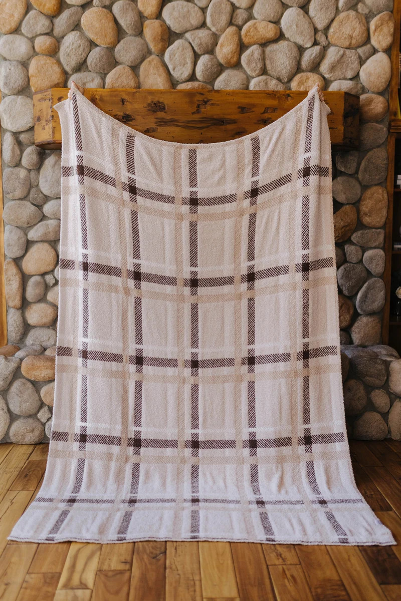 Plaid Blanket 60x80 | Staykation