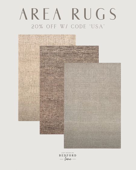 Site-wide Presidents’ Day event.  All rugs are on sale 20% off using code USA! 

#LTKsalealert #LTKhome #LTKSpringSale