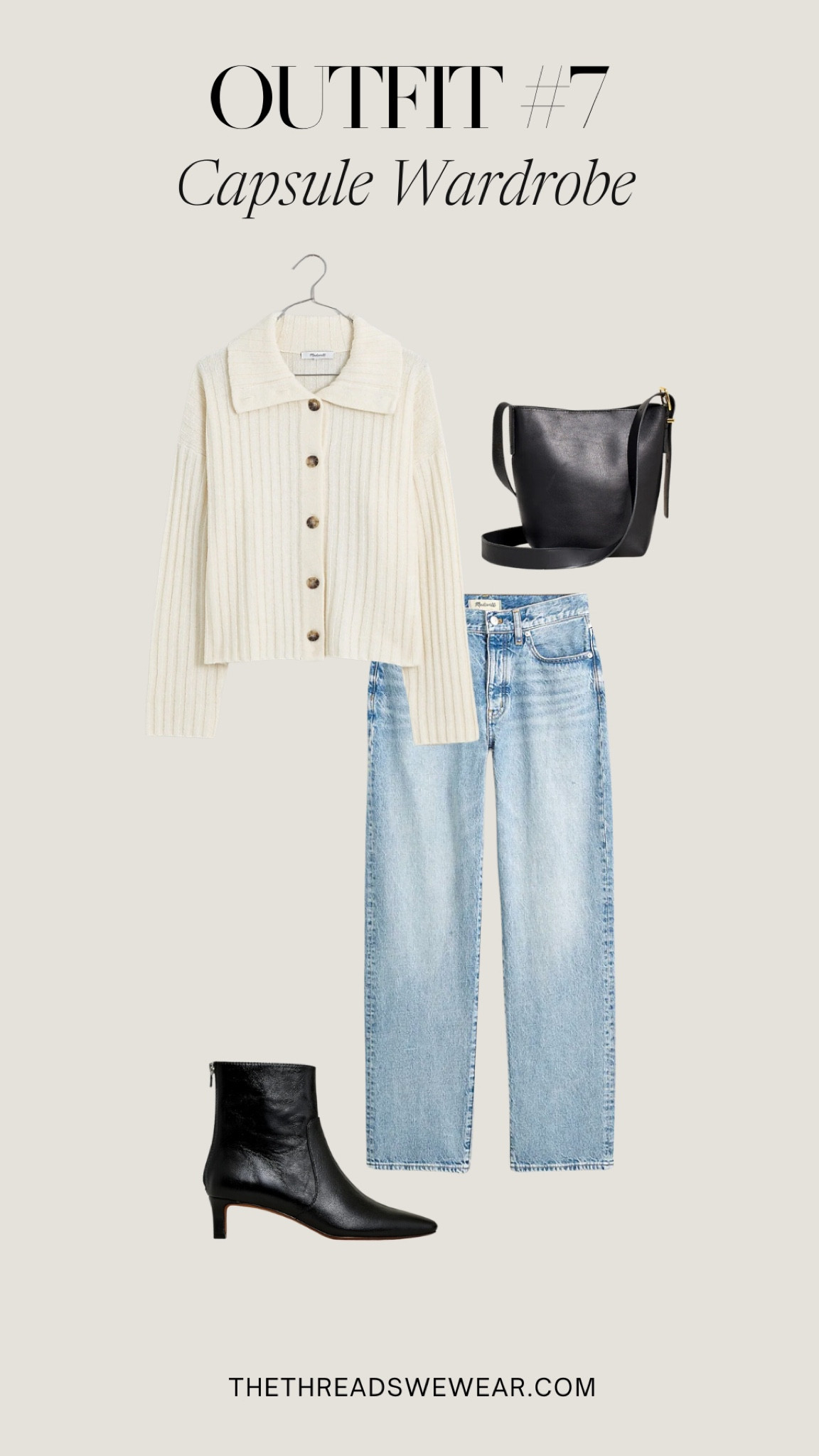 Outfit #7: Madewell 12 piece capsule 
20% off below

#LTKstyletip #LTKsalealert #LTKxMadewell