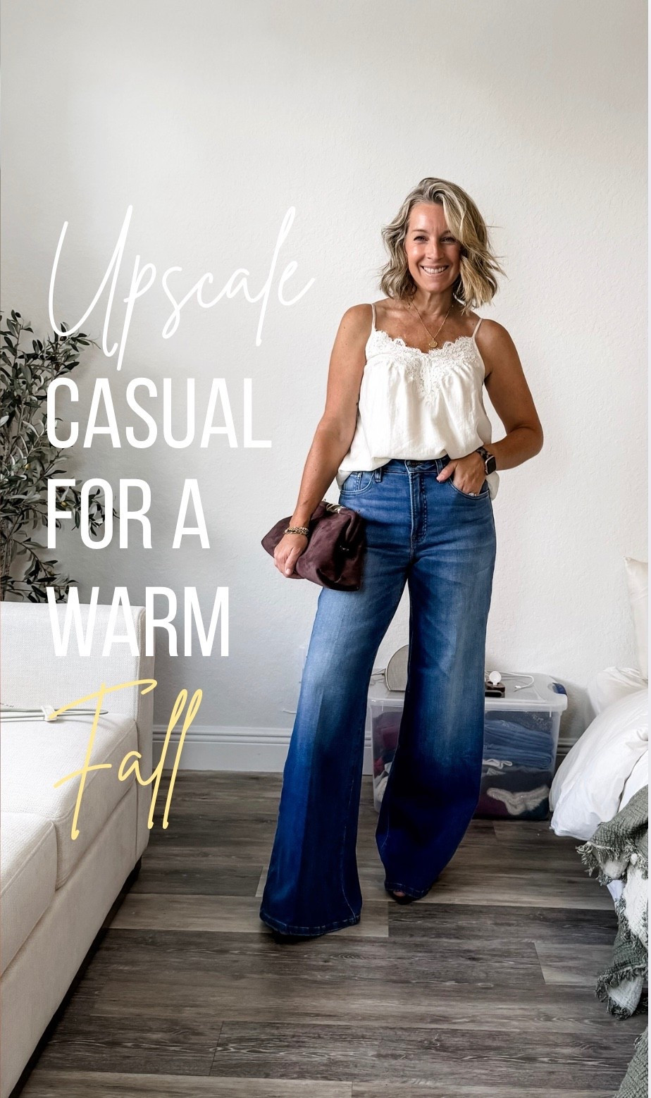 Upscale Casual Fall when it’s still warm! Live where it’s chillier? Swap the heels out for booties and add a cardi and cute wrap coat!! 🤌🏼 size 8 regular jeans and I have to trim them but nothing makes me butt look this good! Top is a small.

#LTKootd #LTKgrwm #LTKPetite