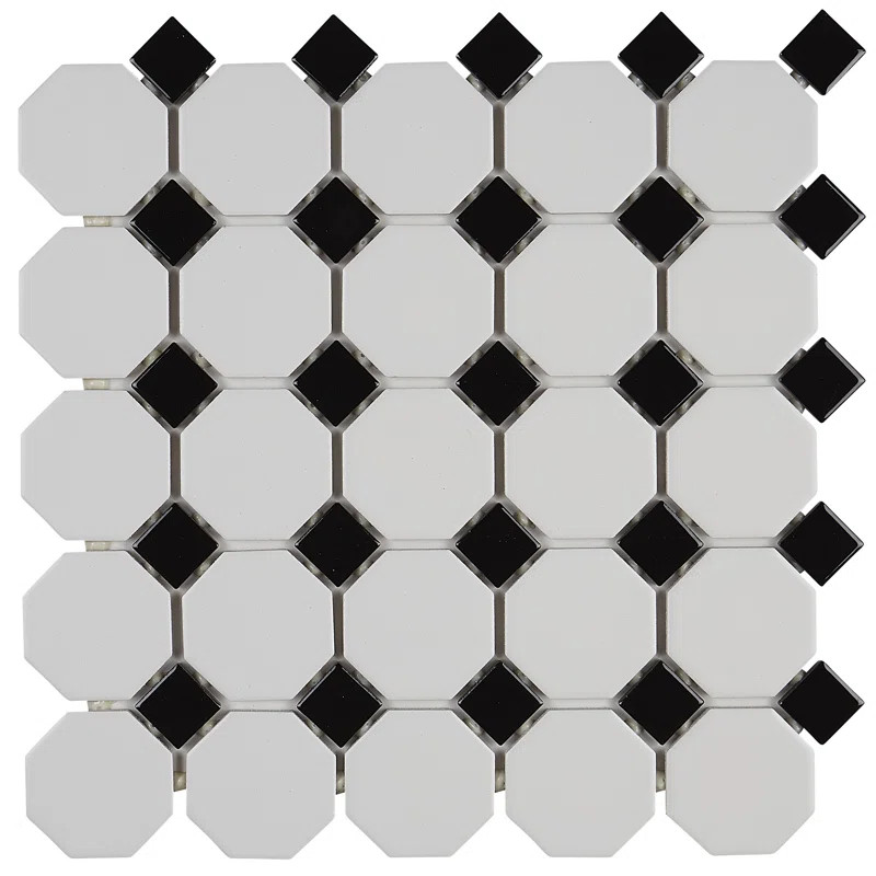 Osmond 2" x 2" Ceramic Mosaic Wall & Floor Tile | Wayfair North America