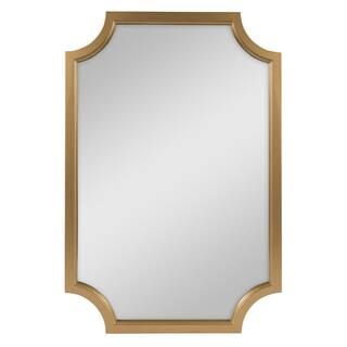 Kate and Laurel Medium Irregular Gold Contemporary Mirror (36 in. H x 24 in. W) 213996 | The Home Depot
