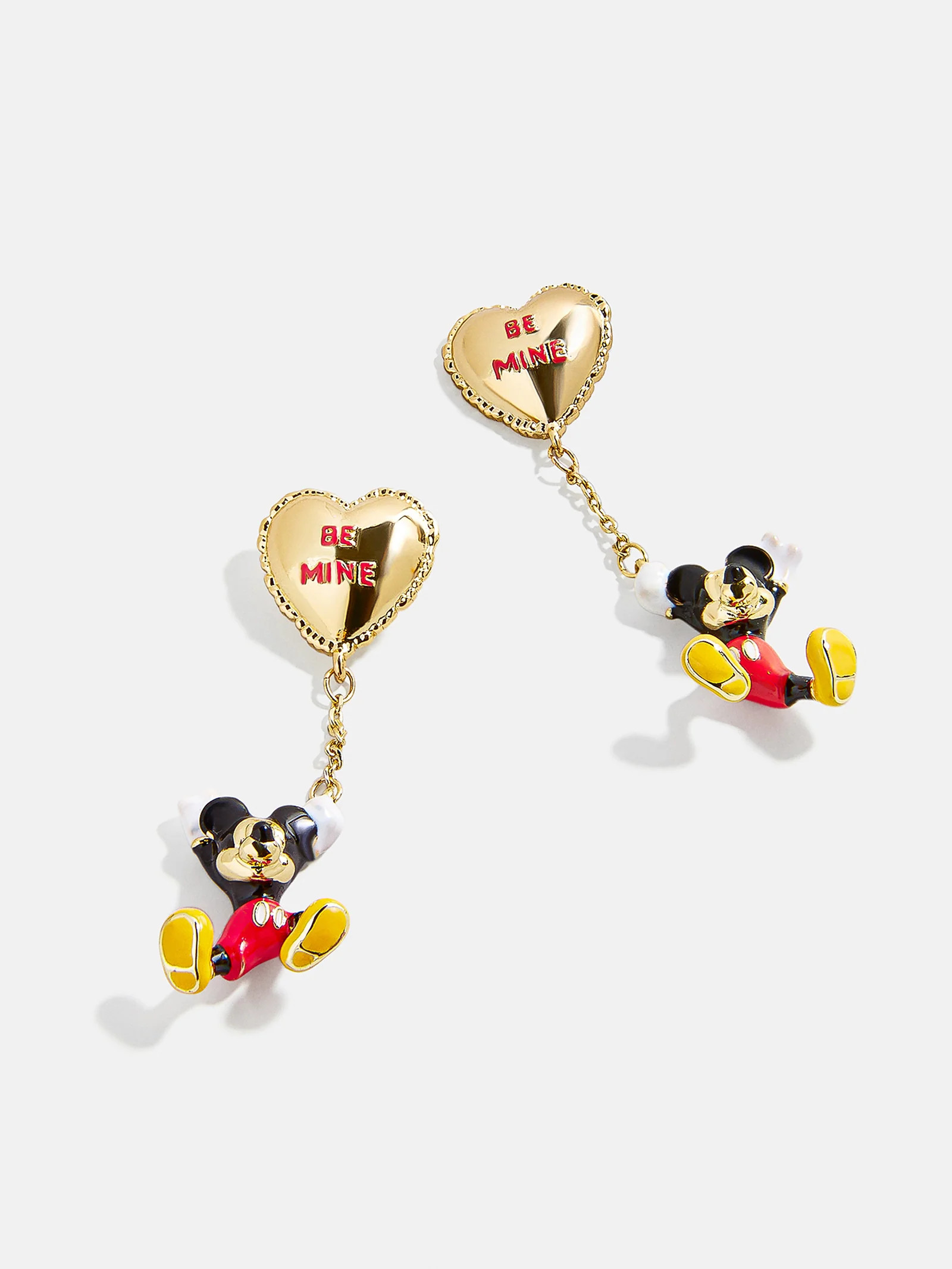 Disney Mickey Mouse Be Mine Earrings - Gold | BaubleBar (US)