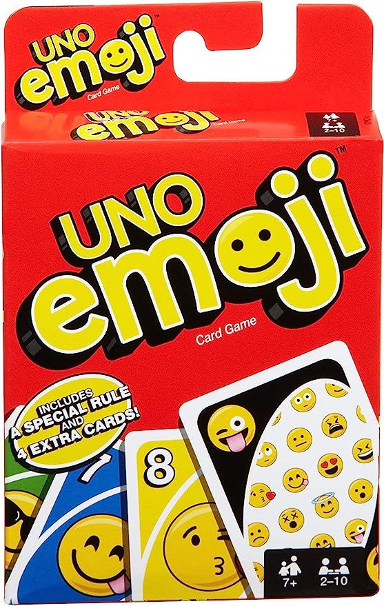 Mattel Games UNO Emojis, Multicolor, Basic Pack (DYC15) | Amazon (US)
