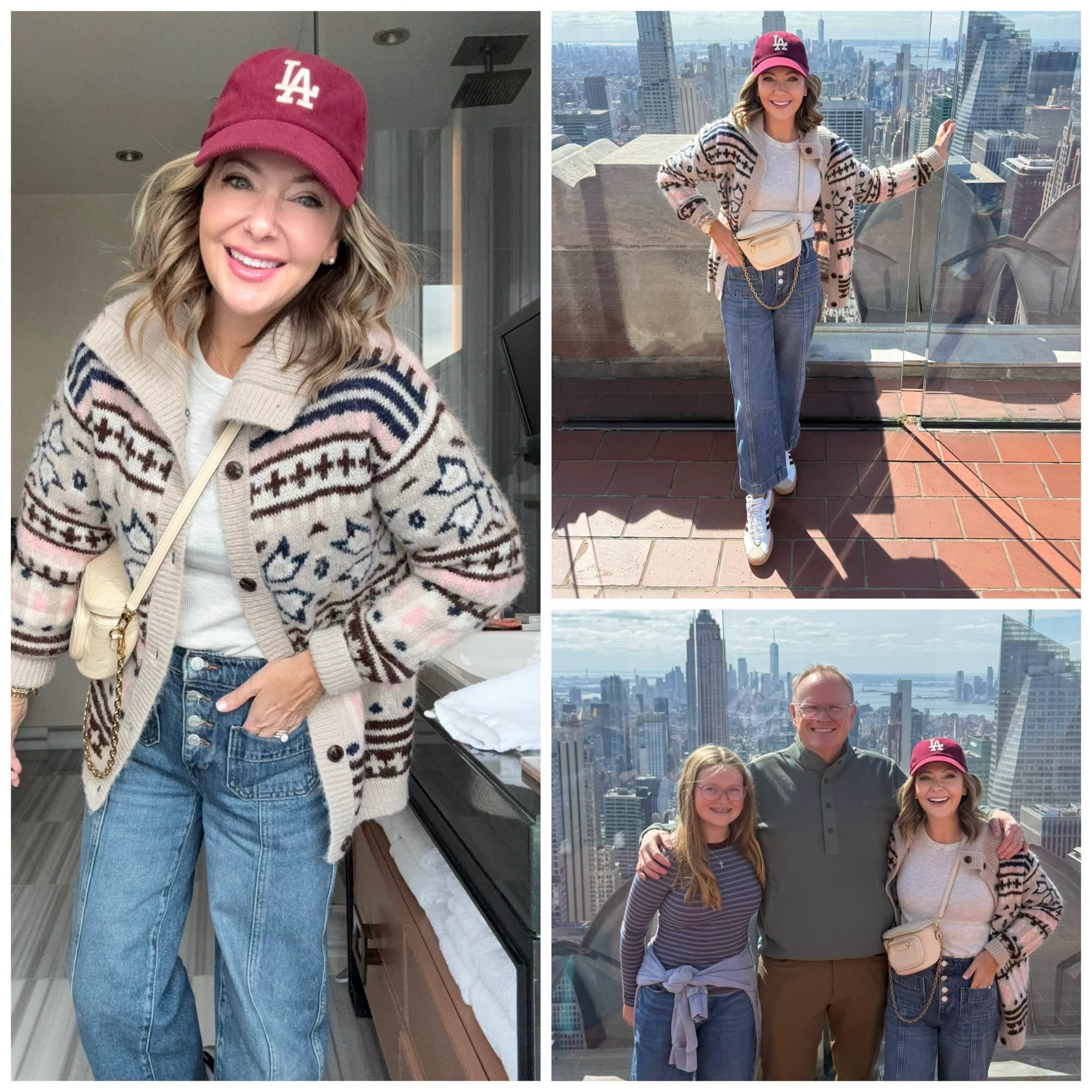 Good Morning! Happy Saturday! NYC Baybeeeee 🏙️

Whew! We have covered it all! We have one more full day of brunch, theatre and fun today! 

I’m dying over this new cardigan! Target for the 💪 this corduroy hat is my new fave too! 

Dropping 🔗👇

#LTKootd #LTKSaleAlert #LTKgrwm