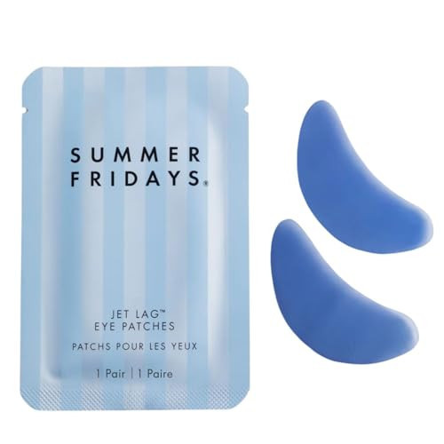 Summer Fridays Jet Lag Eye Patches (6 Pairs) - Moisturizing, Hydrating, and De-puffing Skincare for Puffy Undereye Bags & Circles | Amazon (US)