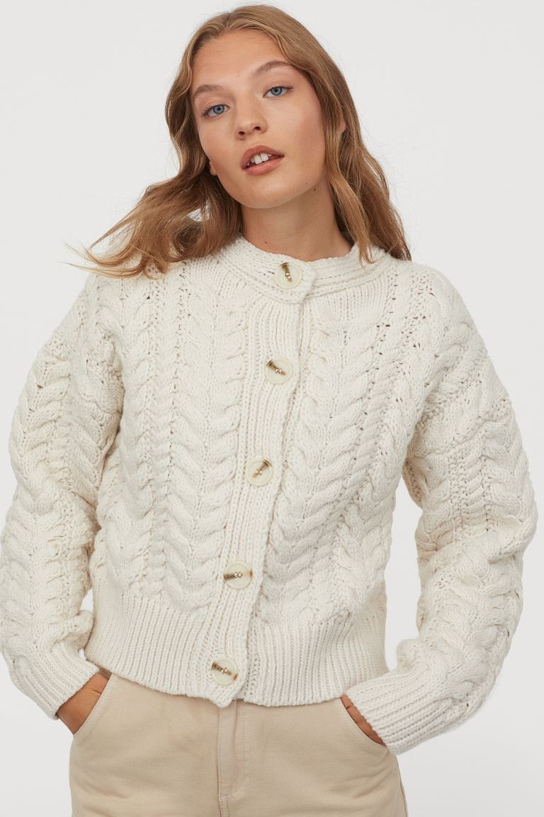 Cable-knit Cardigan | H&M (US + CA)