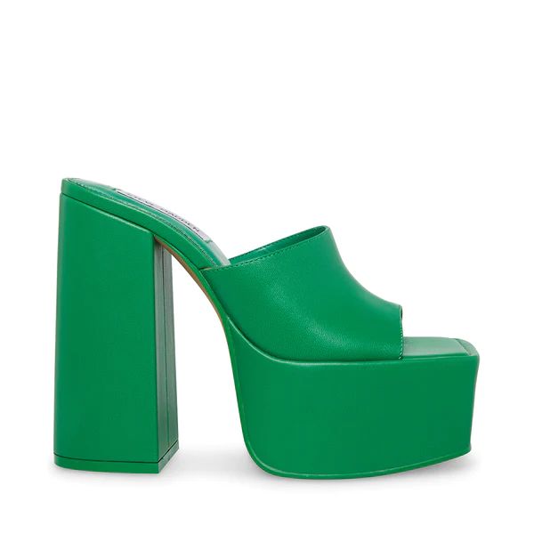 TRIXIE GREEN LEATHER | Steve Madden (US)