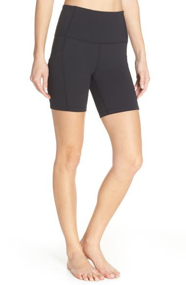 Live In High Waist Pocket Bike Shorts | Nordstrom
